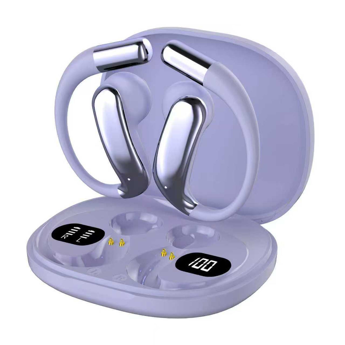 Wireless Gaming Bluetooth Earphones with Digital Display
